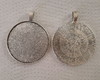 Imagem 1 - Medalhão P/camafeu Redondo /antique Silver 35mm.(10pçs)