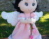 Imagem 5 - Anjinha com rosas