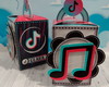 Imagem 1 - Retangular 3D com Alça TikTok