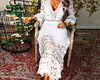 Imagem 1 - Vestido Branco Renda Guipir Civil Pre Wedding Noivado