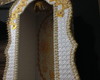 Imagem 4 - Oratório Texturizado com Detalhes Dourado com Led - 40cm
