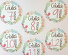 Imagem 4 - Kit Completo Mesversário Bebê com Topos de Bolo e Adesivos