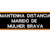 Imagem 1 - Patch Bordado Frases Motociclista - Mantenha Distancia ...