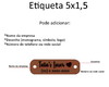Imagem 4 - 100x Etiqueta Couro Sintético Personalizada Crochê Tam. G