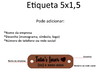 Imagem 4 - 100x Etiqueta Couro Sintético Personalizada Crochê Tam. G