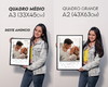 Imagem 4 - Quadro recepçao de casamento personalizado com foto e frase