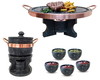 Imagem 1 - Fondue 37 Pedra Sabão + Fondue 500ml + 5 Tigelas Curado