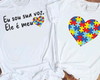 Imagem 1 - Kit 2 Peças - Blusa Infantil ou Adulto Autismo 4