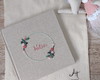 Imagem 2 - Livro do Bebê Círculo de Flores Bordado a Mão