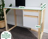 Imagem 4 - Mesa de Computador com Porta e Gaveta