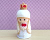 Imagem 3 - Nossa Senhora de Fátima amigurumi