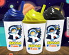 Imagem 2 - Copo Chantilly Personalizado Astronauta Mod 2 - 500 ml