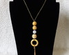 Imagem 1 - Colar Bolas com Fio Dourado