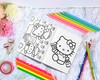 Imagem 3 - Livro de Colorir - Hello Kitty