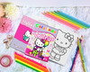 Imagem 1 - Livro de Colorir - Hello Kitty