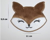 Imagem 2 - Patch Aplique Raposa G 1 un - P. Entrega