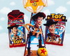Imagem 4 - 10 Caixas Triangular com Alça Toy Story com 1 Aplique
