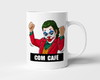 Imagem 1 - Caneca Coringa Com Café E Sem Café Porcelana