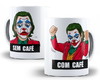 Imagem 5 - Caneca Coringa Com Café E Sem Café Porcelana