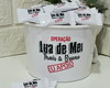 Imagem 1 - Balde com 100 Balas Personalizadas Operação Lua de Mel