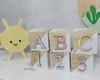 Imagem 1 - Cubo Dado Abc Pinos em mdf - Kit com 6un