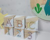 Imagem 4 - Cubo Dado Abc Pinos em mdf - Kit com 6un