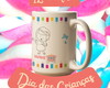 Imagem 3 - Caneca Dia Das Crianças Com Canetinhas Que Sai Com Agua