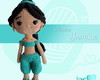 Imagem 1 - Boneca Jasmine Amigurumi