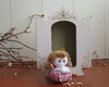 Imagem 1 - Mini Oratório de mdf com Anjinha de Tecido