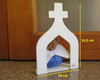 Imagem 2 - Mini Oratório de mdf com Anjinho de Tecido