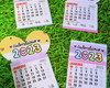 Imagem 1 - Mini Calendário com Imã- 2024