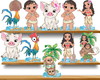 Imagem 1 - Moana Displays Kit com 10 Peças