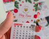 Imagem 5 - Mini Calendário com Imã- 2024