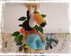 Imagem 4 - Lustre Pendente Duplo com Tucano e Passarinho