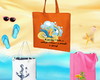 Imagem 5 - Sacolas Praia em Nylon 42x35x13 Personalizada