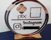 Imagem 2 - Placa Pix Acrílico 1 Qr Code - Outros Formatos
