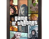 Imagem 1 - Quadro Poster com Moldura Game Of Thrones Estilo G.t.a Nerd