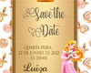 Imagem 2 - Convite Save The Date Princesa Aurora