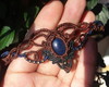 Imagem 1 - Headband em Macramê Floresta com Quartzo Azul