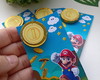 Imagem 1 - Kit com 10 Tag com Moeda de Chocolate - Mario Bros