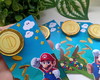 Imagem 3 - Kit com 10 Tag com Moeda de Chocolate - Mario Bros