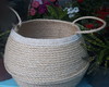 Imagem 1 - Cesto Decorativo Cachepô de Sisal