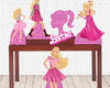 Imagem 1 - Kit Display Barbie - mdf