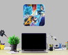 Imagem 1 - Quadros Decorativos em mdf 3mm Dragon Ball 45x45