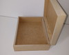 Imagem 3 - Caixa Retangular Lisa com Dobradiça 24x12x7 mdf Madeira