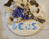 Imagem 1 - Mosaico Palavra com Flores - Deus