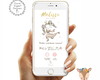 Imagem 1 - Convite Digital com Links - Princesa