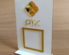 Imagem 2 - Placa Qr Code Pix Personalizada - Display de Mesa Interativo