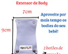 Imagem 2 - Extensor de Body com 2 Botões/ Kit com 3 Peças