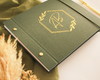 Imagem 2 - Guestbook + Sacolinha Casamento Verde com Dourado